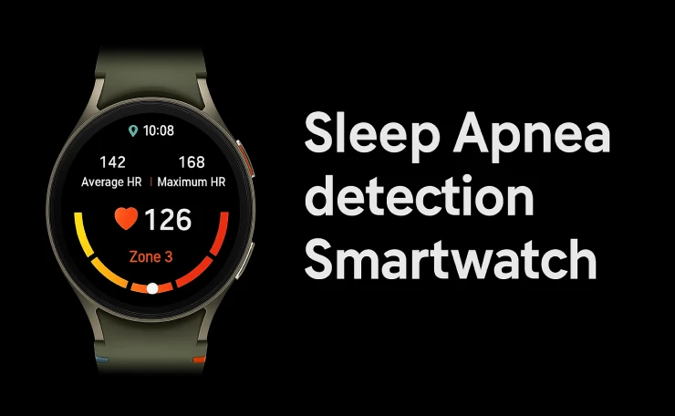 Sleep apnea detection smartwatch