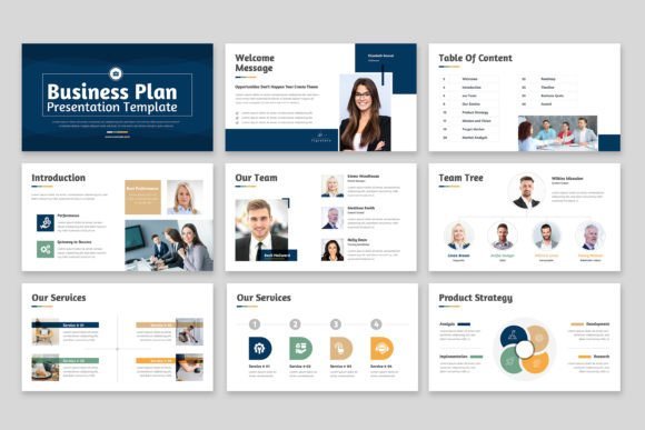 Free Business Plan PowerPoint Template