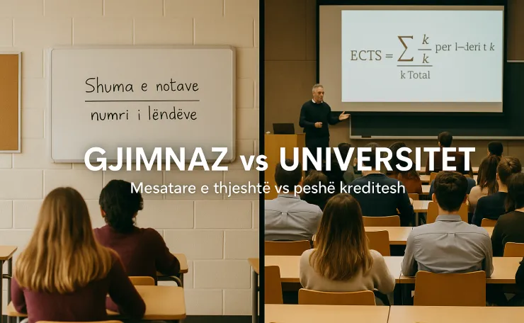 Formula zyrtare notës mesatare