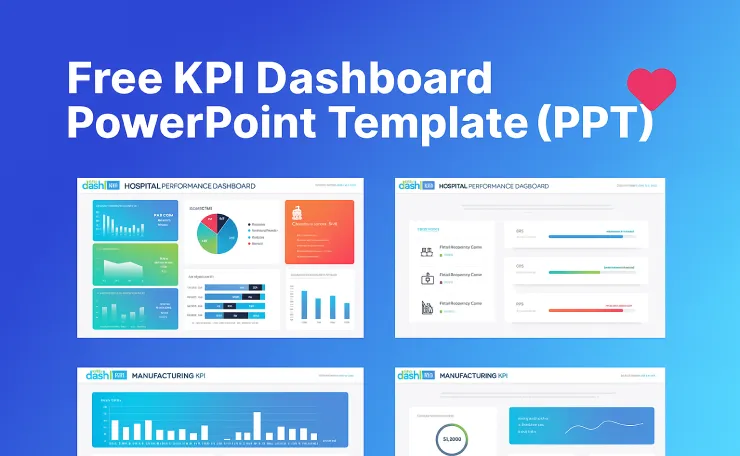 Free KPI Dashboard PowerPoint Template