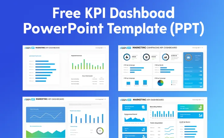 Free KPI Dashboard PowerPoint Template