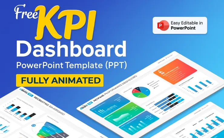 Free KPI Dashboard PowerPoint Template