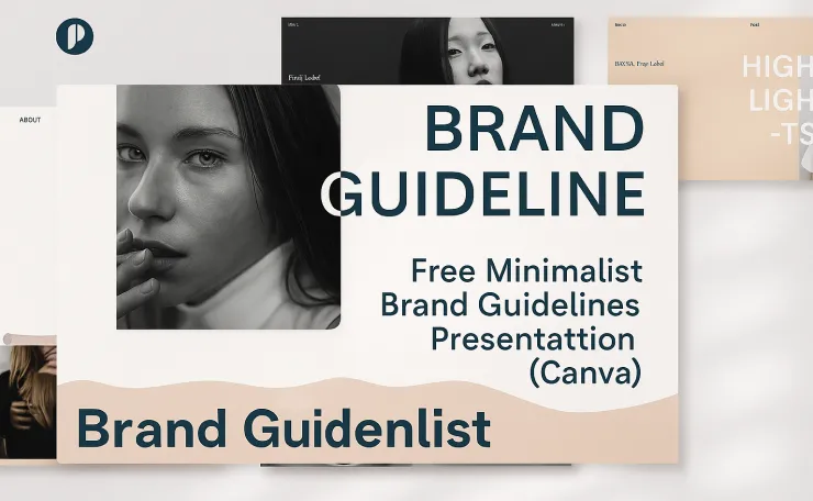 Minimalist Brand Guidelines Presentation