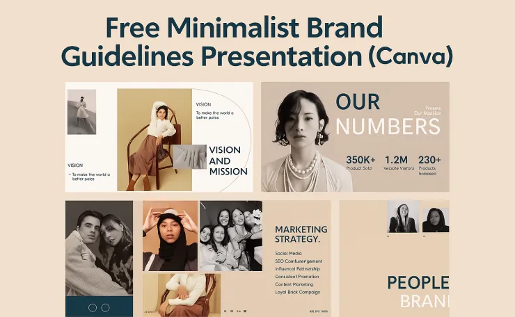 Minimalist Brand Guidelines Presentation
