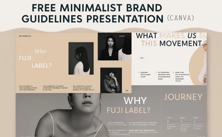 Minimalist Brand Guidelines Presentation