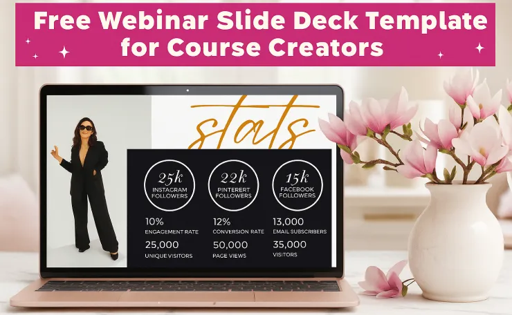 free webinar slide deck template