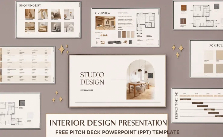 interior design project presentation template