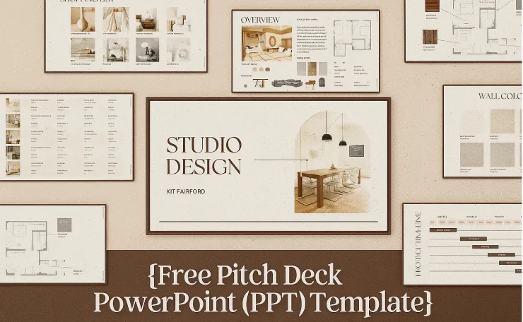 interior design project presentation template