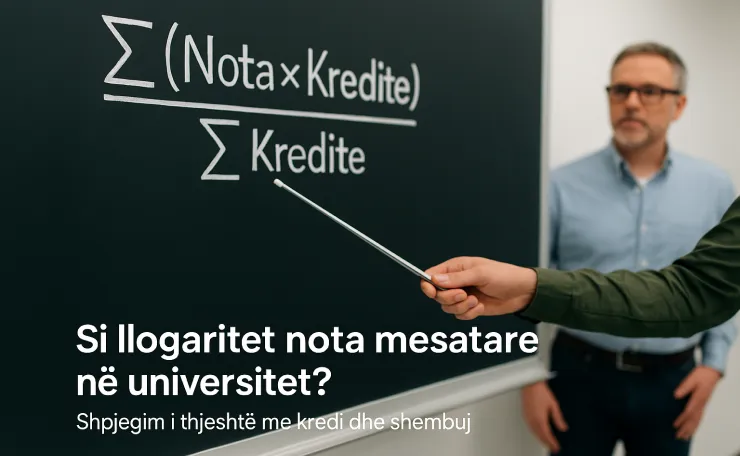pyetjet më të shpeshta nota mesatare