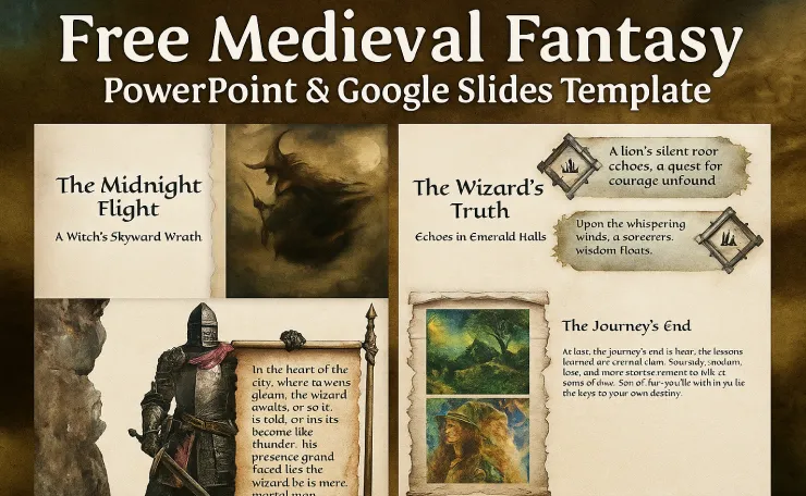 Medieval Fantasy PowerPoint & Google Slides Template
