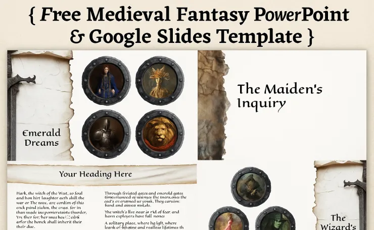 Medieval Fantasy PowerPoint & Google Slides Template