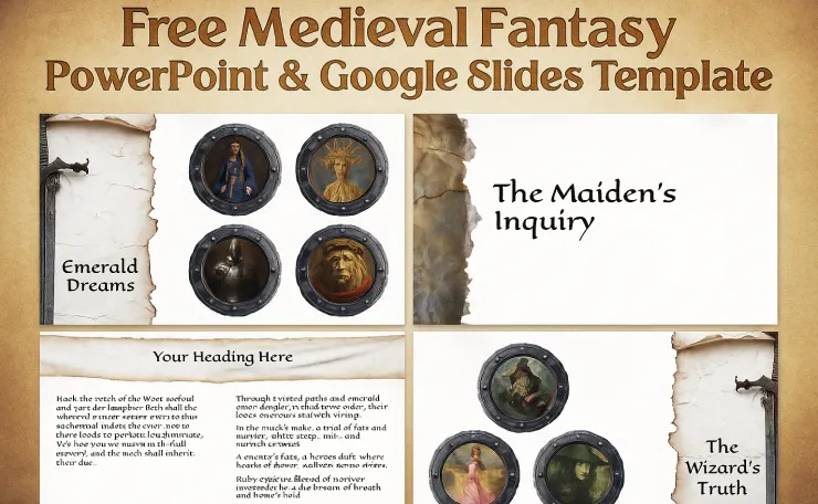 Medieval Fantasy PowerPoint & Google Slides Template