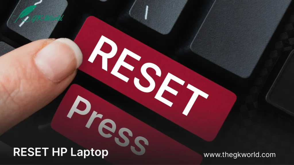 How to Factory RESET HP Laptop