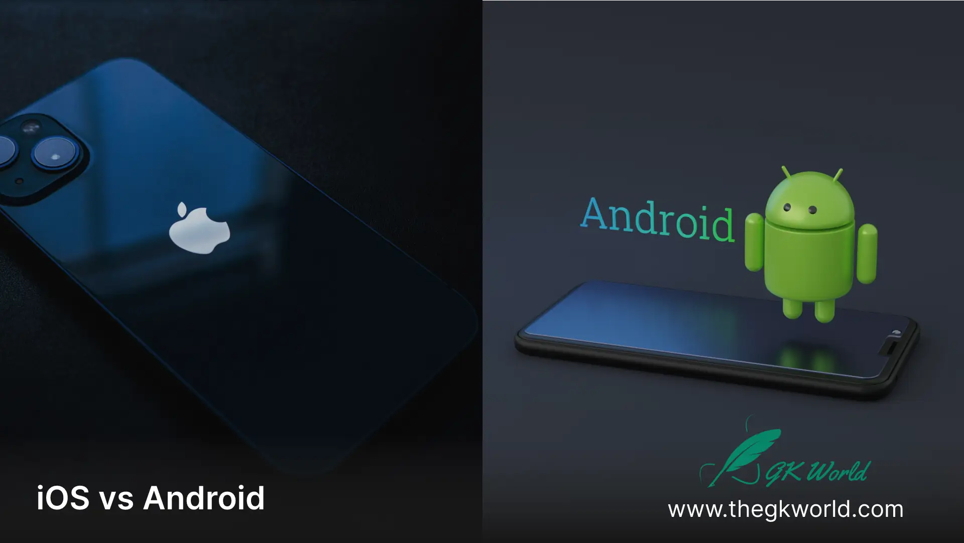 Difference between iPhone and Android