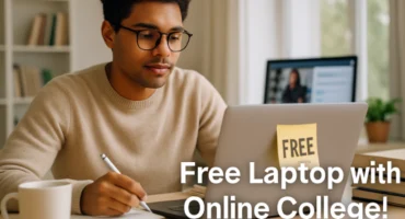 Online College Courses with Free Laptop