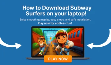 Download Subway surfers on Laptop Usitility