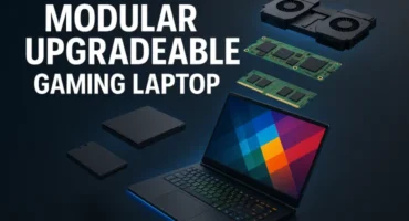 Modular upgradable gaming laptop