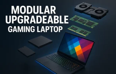 Modular upgradable gaming laptop