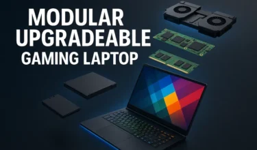 Modular upgradable gaming laptop