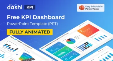 Free KPI Dashboard PowerPoint Template