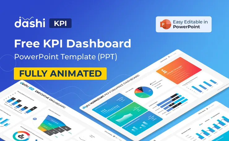 Free KPI Dashboard PowerPoint Template (PPT) – thegkworld