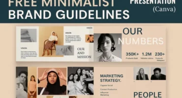 Minimalist Brand Guidelines Presentation