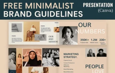 Minimalist Brand Guidelines Presentation