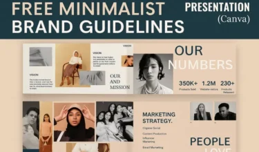 Minimalist Brand Guidelines Presentation