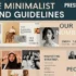 Minimalist Brand Guidelines Presentation