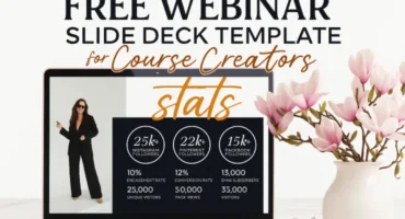 free webinar slide deck template