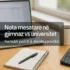 nota mesatare në gjimnaz vs universitet