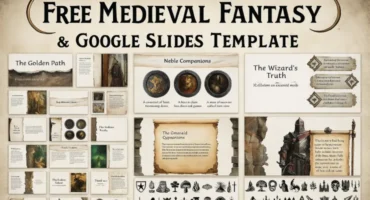 Medieval Fantasy PowerPoint & Google Slides Template