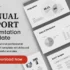 free annual report presentation template
