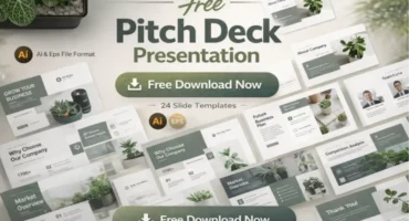 SaaS Pitch Deck Presentation